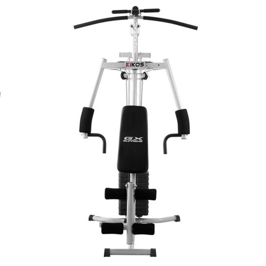 Estação De Musculação Kikos Gx Supreme - Cinza+Preto Menor preço em Estação De Musculação Kikos Gx Supreme - Cinza+Preto