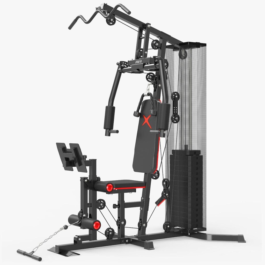 Estação Musculação EVOX X8010 com Leg Press 75Kg