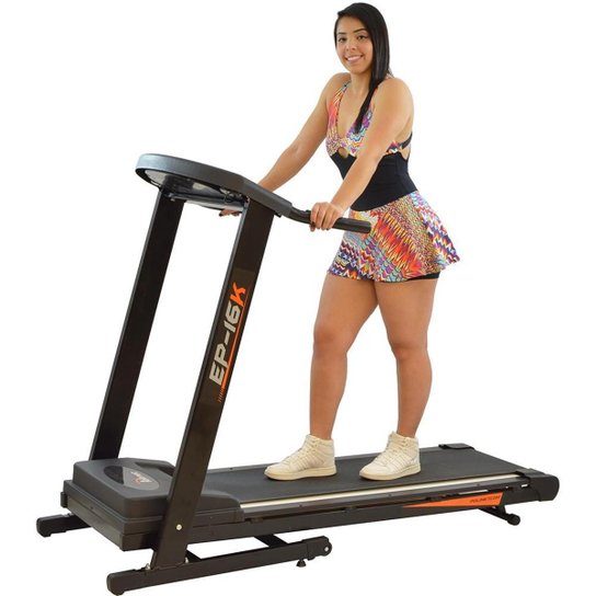 Esteira Eletrônica EP-16K Bivolt Painel com 4 Programações Poli Sports - Preto Menor preço em Esteira Eletrônica EP-16K Bivolt Painel com 4 Programações Poli Sports - Preto