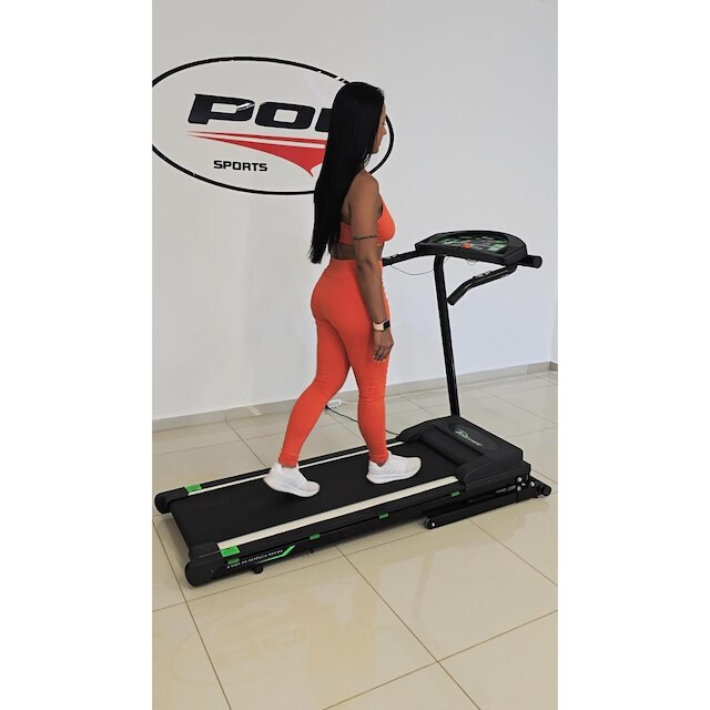 Esteira Eletrônica JET 2500 Bivolt Painel 4 Programas Poli Sports