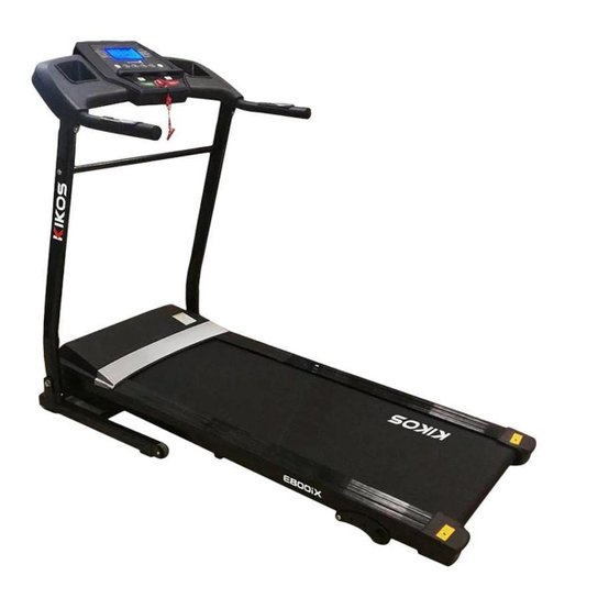 Esteira Ergométrica Kikos E800Ix 2.3 12Km/H - Preto Menor preço em Esteira Ergométrica Kikos E800Ix 2.3 12Km/H - Preto