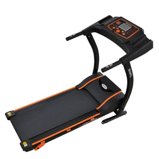 Esteira Ergométrica Semi Profissional MEGA 2.1 - Preto+Vermelho Menor preço em Esteira Ergométrica Semi Profissional MEGA 2.1 - Preto+Vermelho