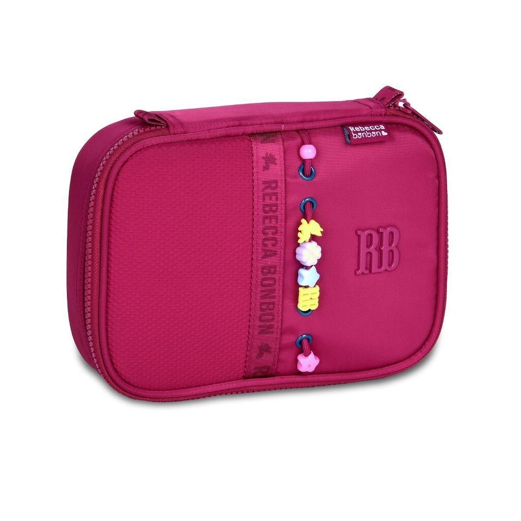Estojo Box Escolar Feminino Rebecca Bonbon 36 elasticos