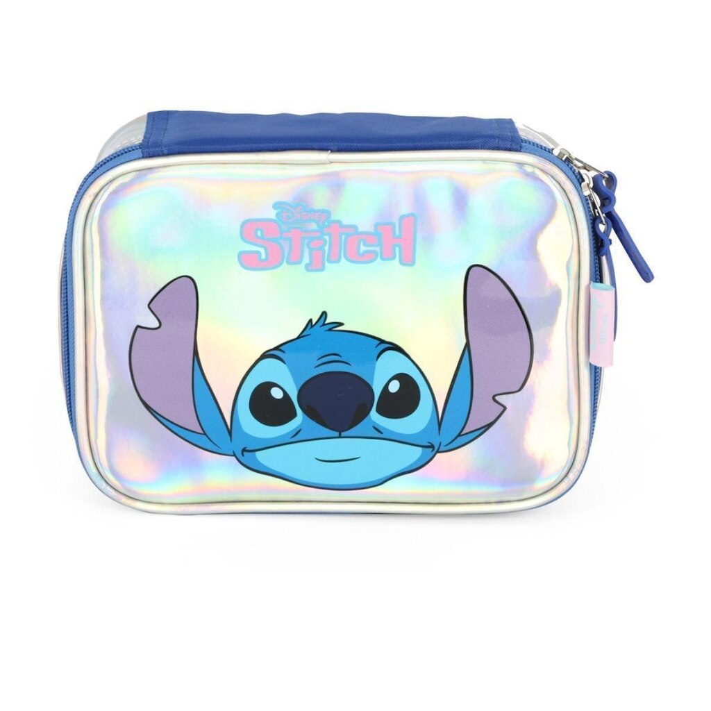 Estojo Box Escolar Juvenil Stitch Holográfico