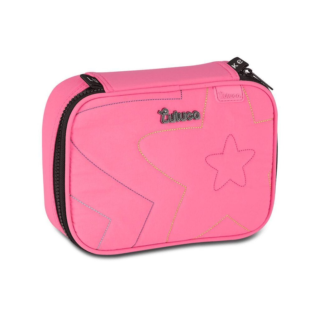 Estojo Box Escolar Luluca Estojo Organizador 36 elasticos