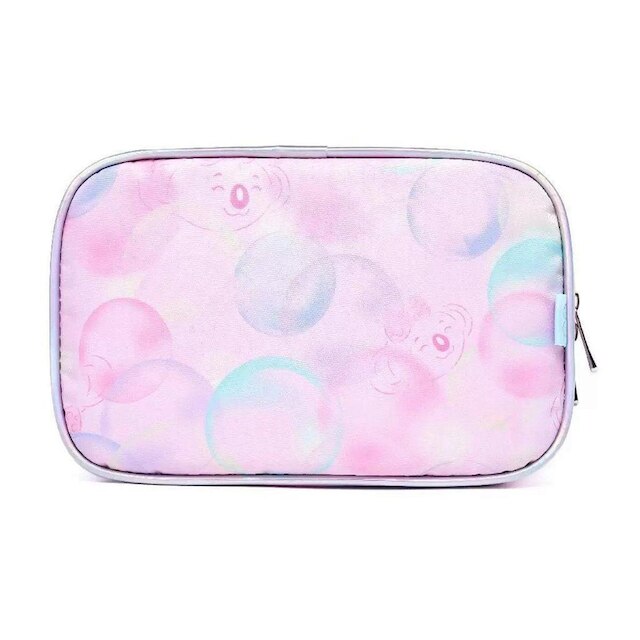 Estojo Box Pacific Lilica Ripilica Bubbles Rosa