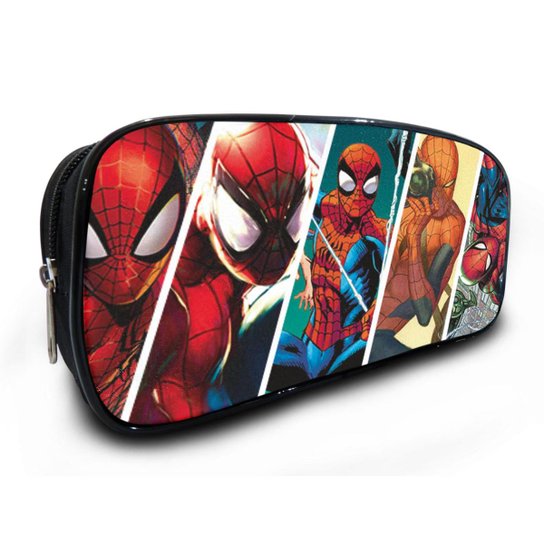 Estojo Escolar 1 Zíper Personagens de Desenhos - Estampado Menor preço em Estojo Escolar 1 Zíper Personagens de Desenhos - Estampado