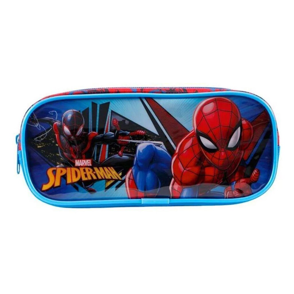 Estojo Escolar Simples Spider Man X1 Infantil Escolar Xeryus