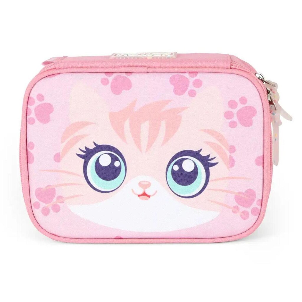 Estojo Grande Box 100 Pens Bolsinha Porta Lapis Up4you Gato