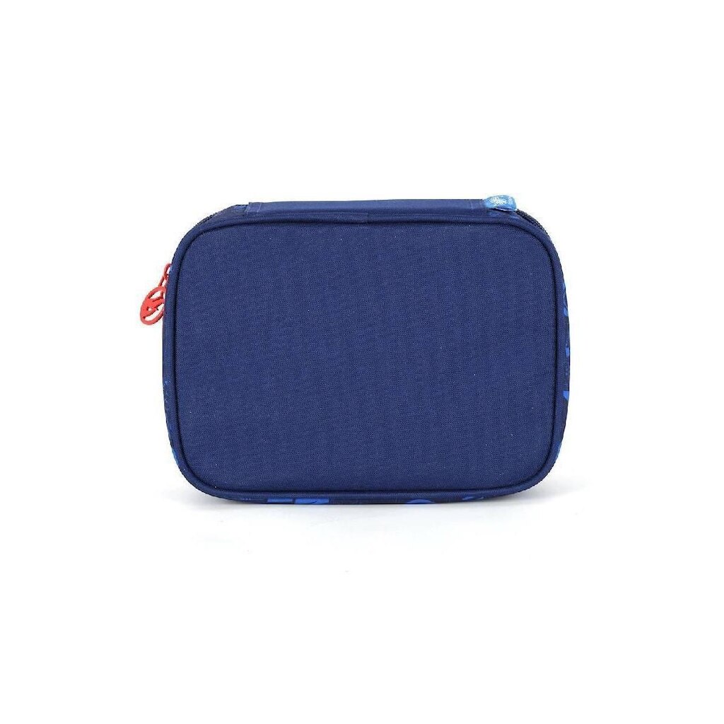 Estojo Hot Wheels Box Azul Vermelho Luxcel