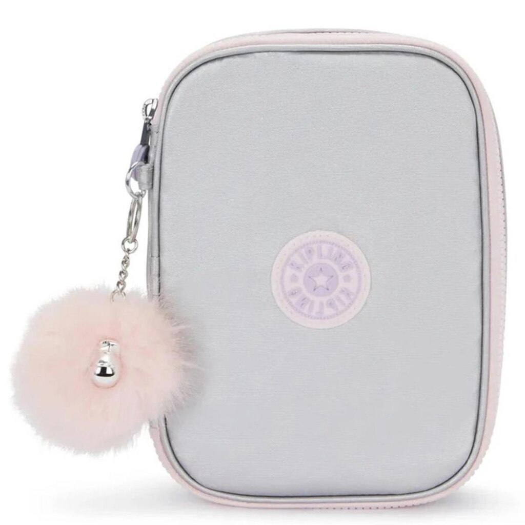 Estojo Kipling 100 Pens Silver Glow Met