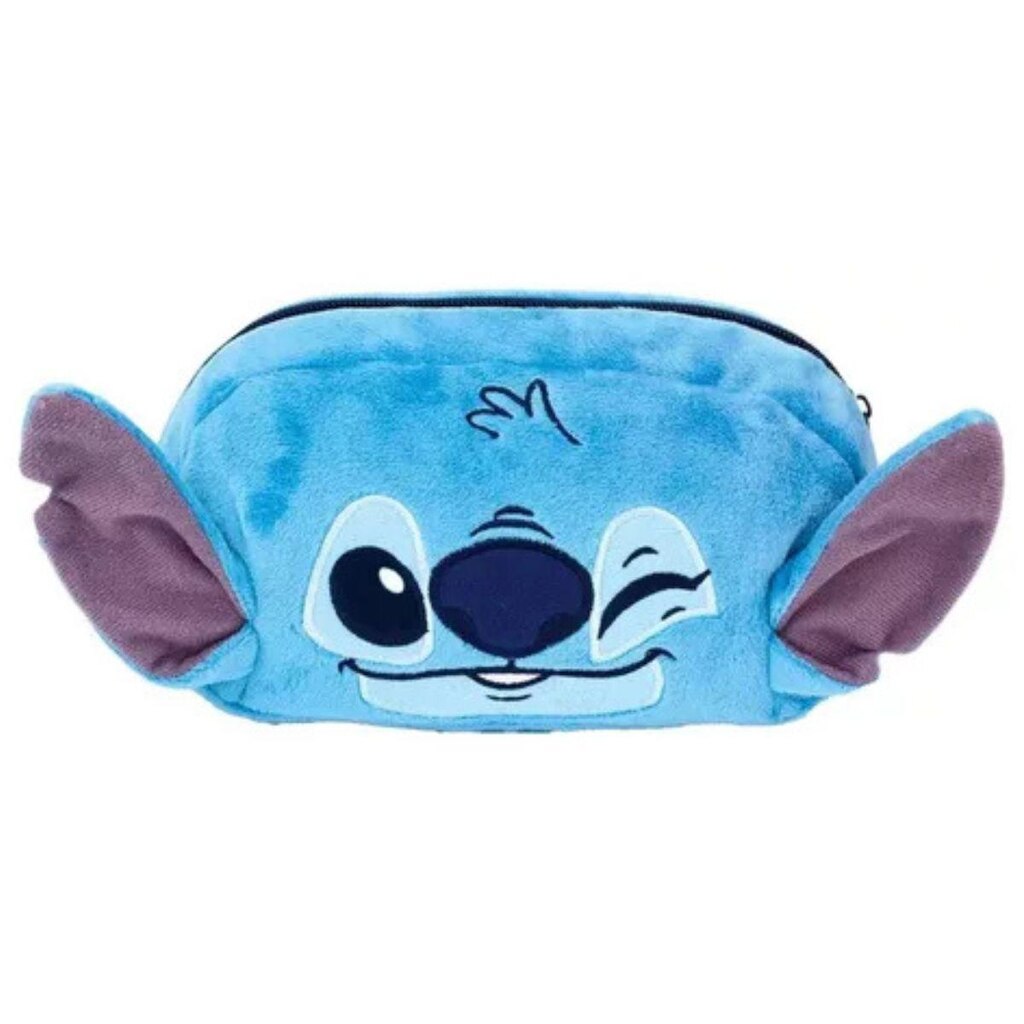 Estojo Simples Escolar Infantil Fluffy Zíper Stitch DAC