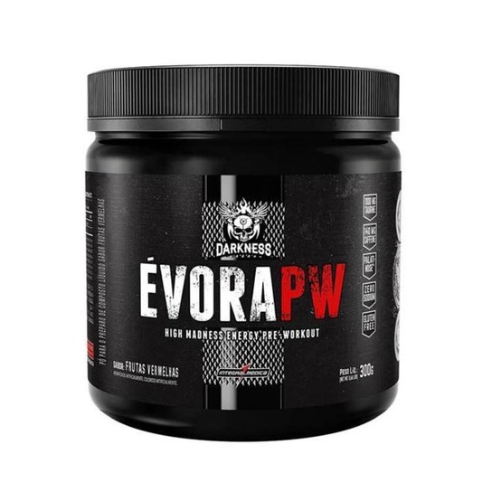 Evora Pw 300g Pre Treino Darkness - Integralmedica é ruim? Evora Pw 300g Pre Treino Darkness - Integralmedica é boa?