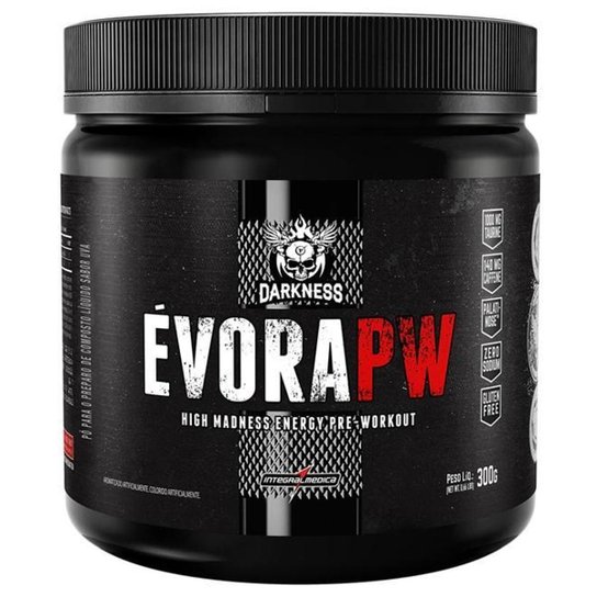 Evora Pw 300g Pre Treino Darkness - Integralmedica Menor preço em Evora Pw 300g Pre Treino Darkness - Integralmedica