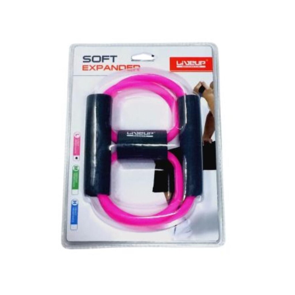 Extensor Elástico em Oito Leve 6x9x1000mm LIVEUP Treino