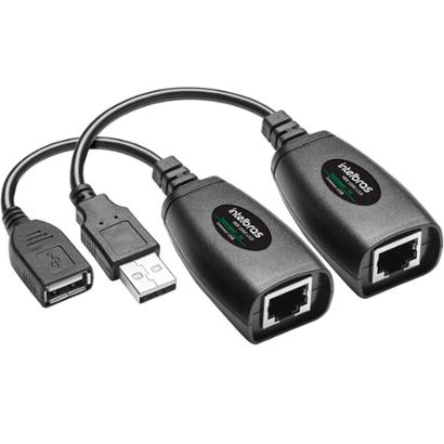 Extensor USB via Cabo de Rede - USB para RJ45 - Alcance de até 50 ...
