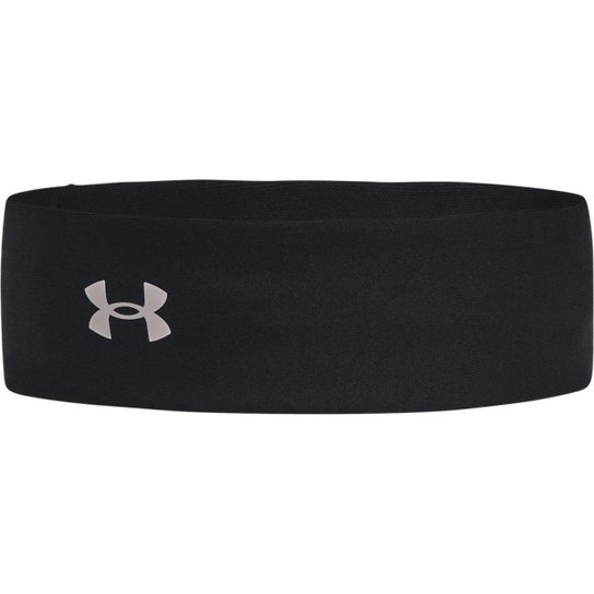 Faixa de Cabeça Under Armour Play Up Preto - Preto Menor preço em Faixa de Cabeça Under Armour Play Up Preto - Preto