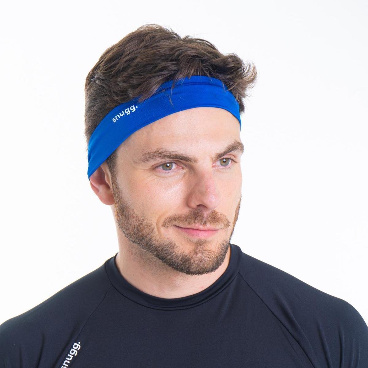 Faixa de Cabelo Elástica Headband Esportiva Proteção UV50+
