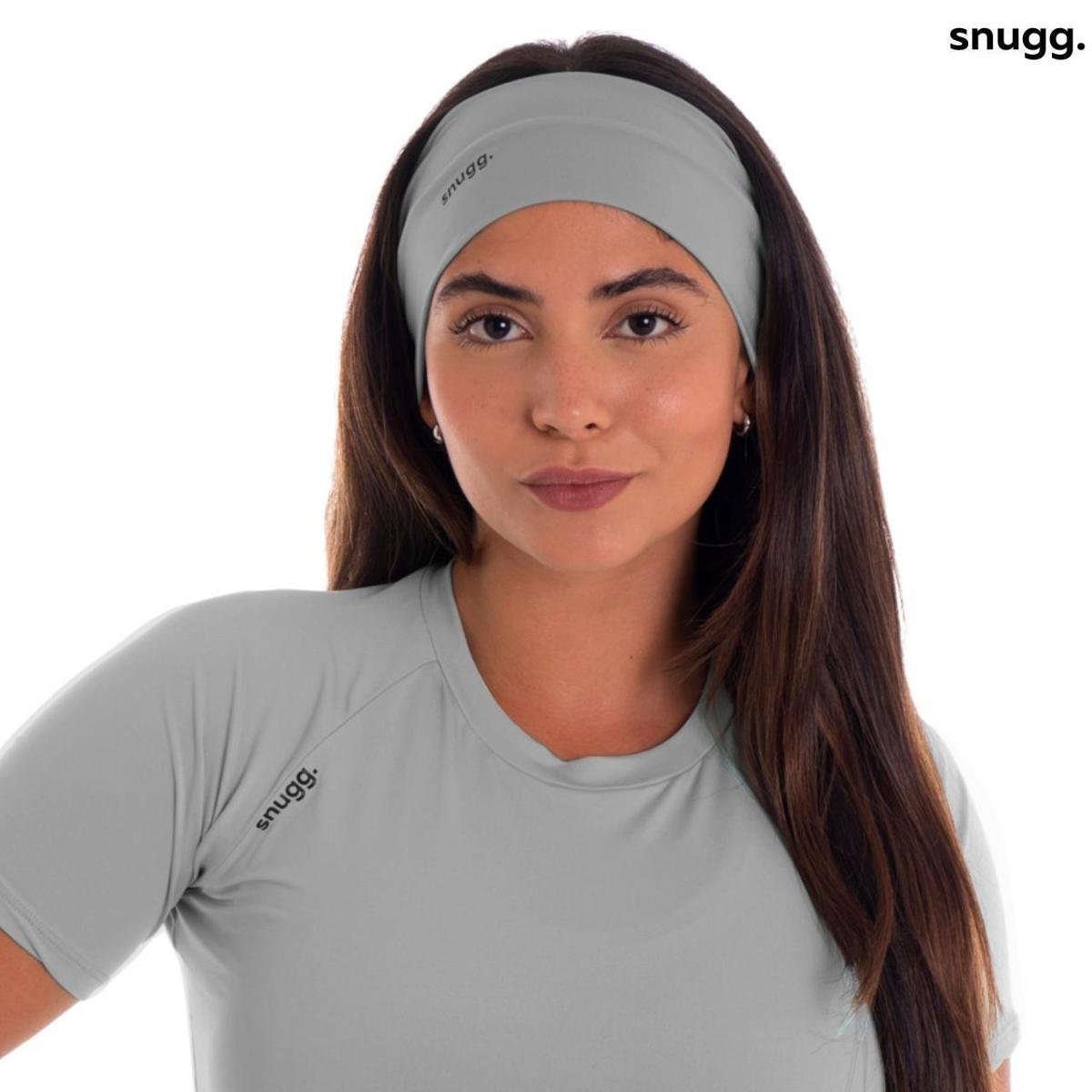 Faixa de Cabelo Elástica Headband Esportiva Proteção UV50+