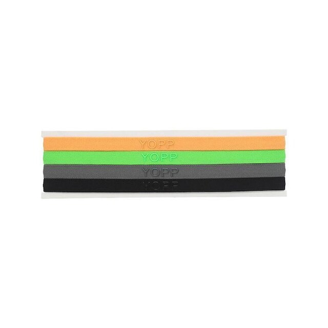Faixa De Cabelo Silicone Antideslizante 4 Unid Yopp Verde