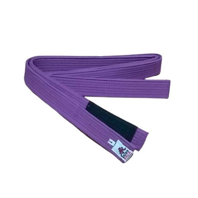 Faixa Roxa FAIXA DE JIU JITSU ROXA COM PONTEIRA PRETA - KEIKO - Roxo | Netshoes