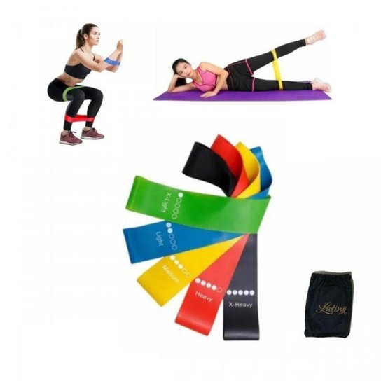 Faixa Elástica Miniband Academia em Casa Elástico de Tensão Exercícios Fitness Yoga - Colorido é ruim? Faixa Elástica Miniband Academia em Casa Elástico de Tensão Exercícios Fitness Yoga - Colorido é boa?