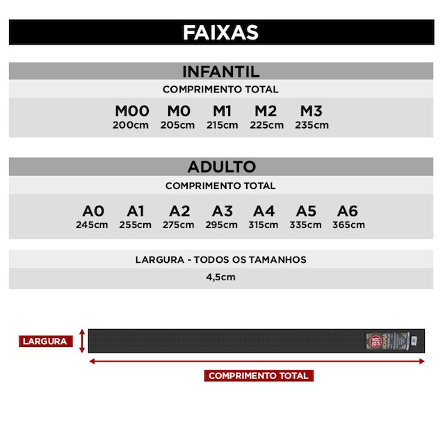 Faixa Jiu-Jitsu Atama