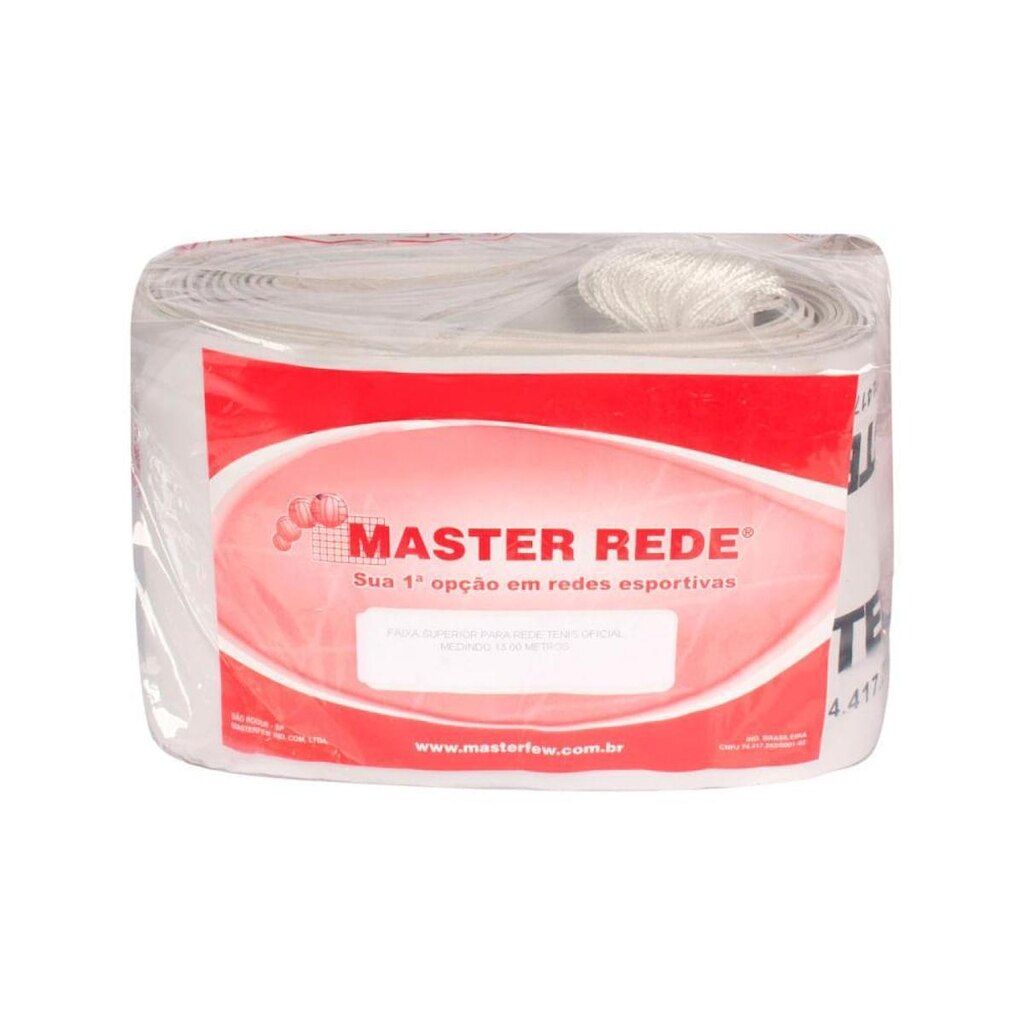Faixa Superior Para Rede De Tennis Master Rede