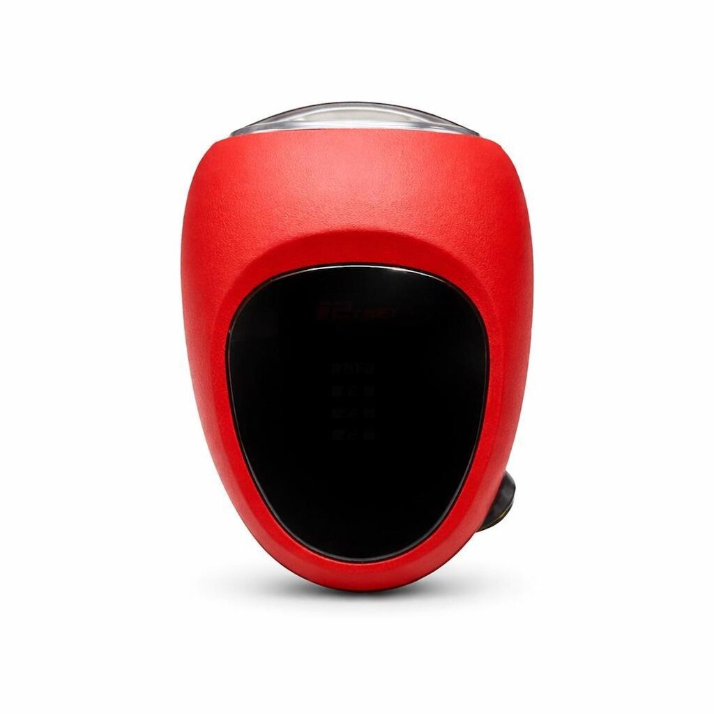 Farol Dianteiro Redondo Com Cabos Bikelete Vermelho Vermelho