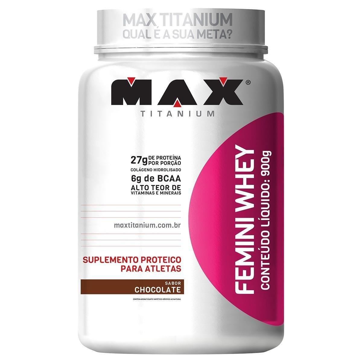 Femini Whey 900 g - Max Titanium é ruim? Femini Whey 900 g - Max Titanium é boa?
