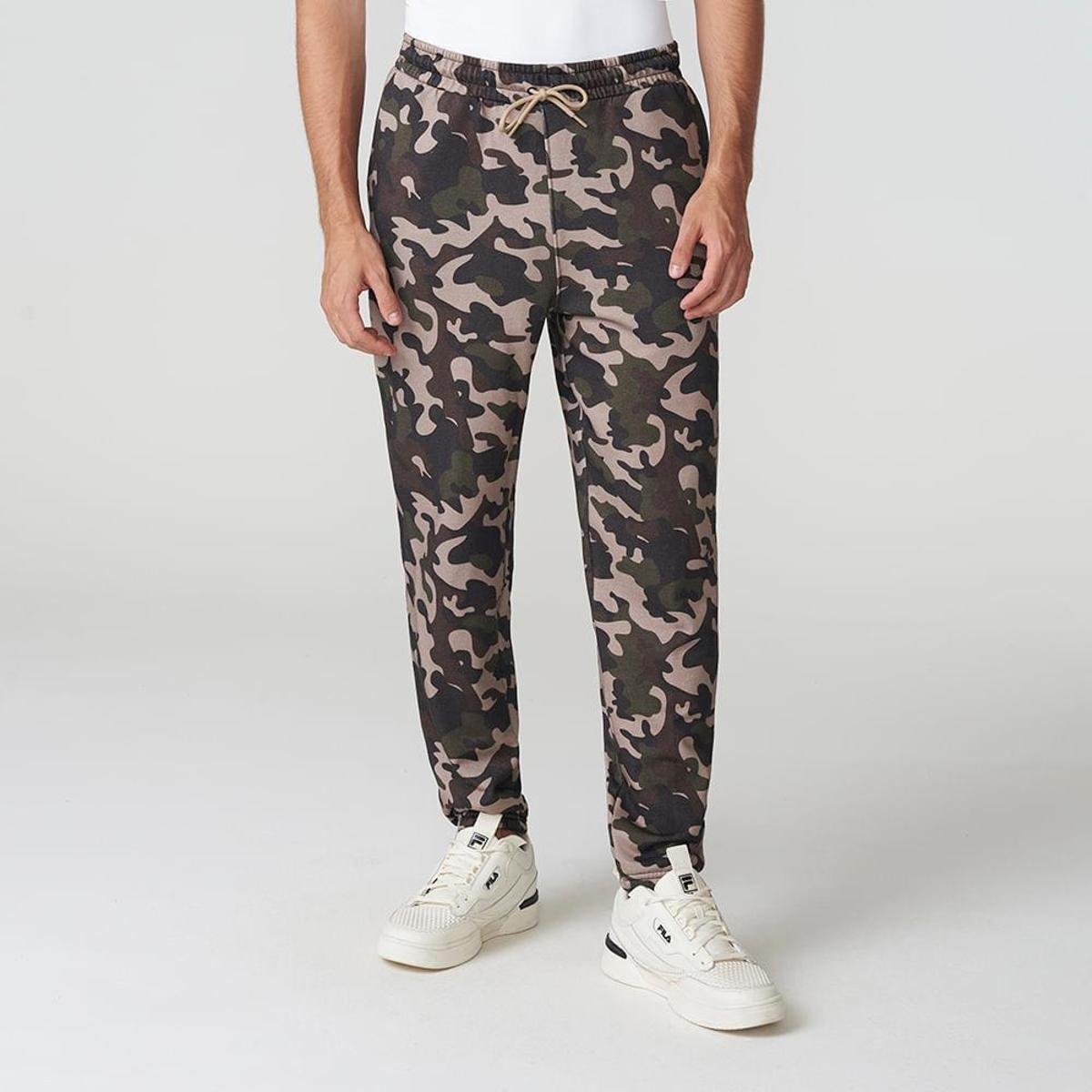 Fila Acessorios Calça Camo Style Masculina M Menor preço em Fila Acessorios Calça Camo Style Masculina M