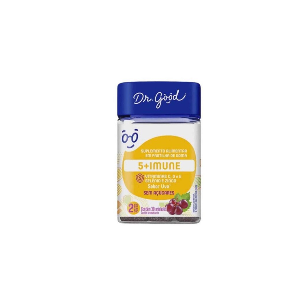 Fini 5+Imune Sabor Uva 30 Gomas Dr Good