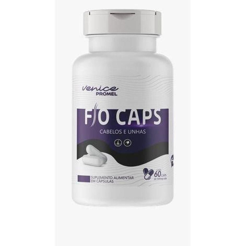 FioCaps Cabelos e Unhas 60 Capsulas 500mg Promel