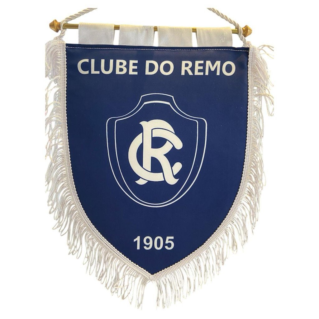 Flâmula Oficial Clube Do Remo 1905 Azul E Branco