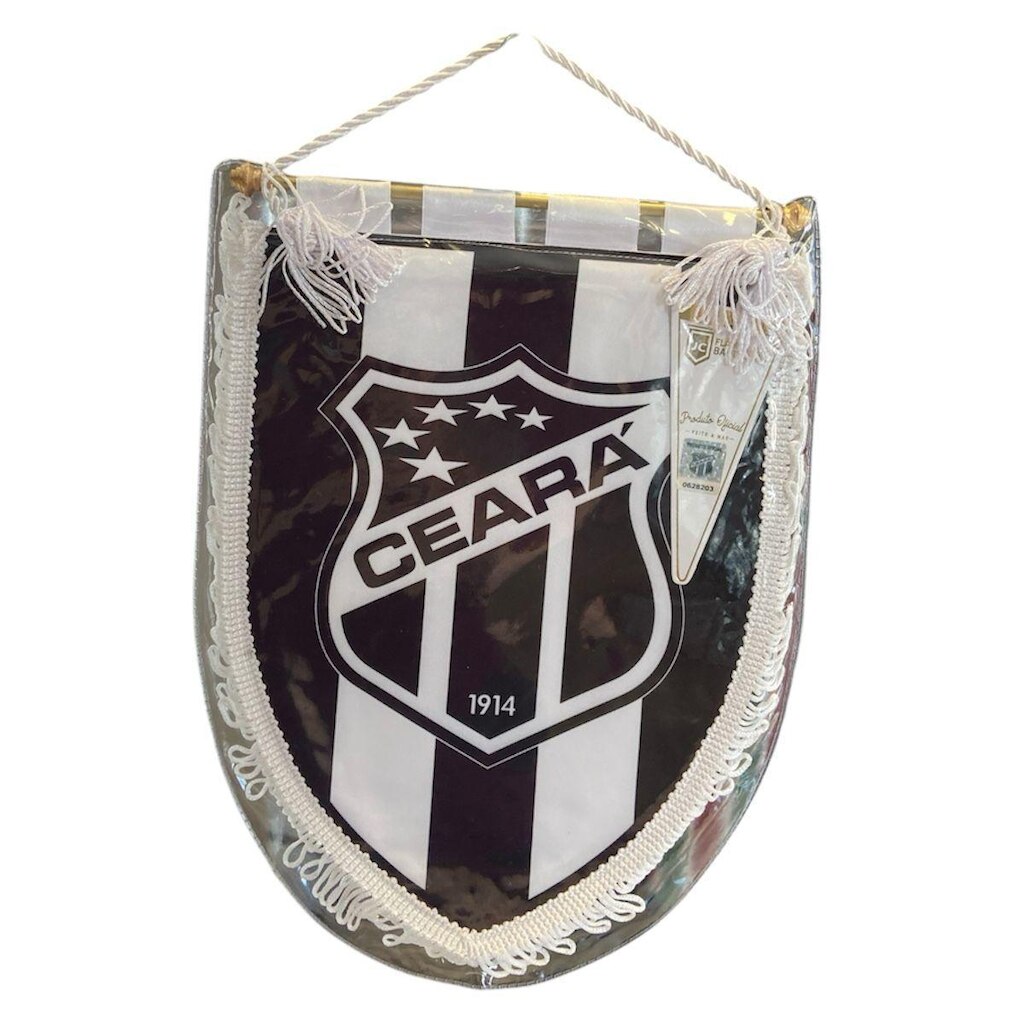 Flâmula Oficial Do Ceará Preto E Branco 1914
