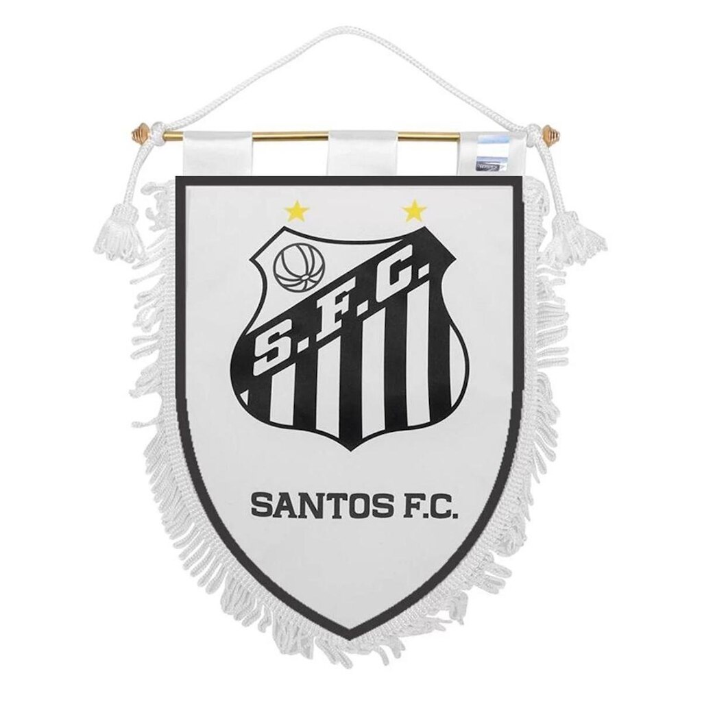 Flâmula Oficial Licenciado 30x22cm Do Clube Santos