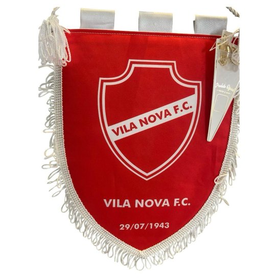 Flamula Oficial Vila Nova Futebol Clube Vermelho Original