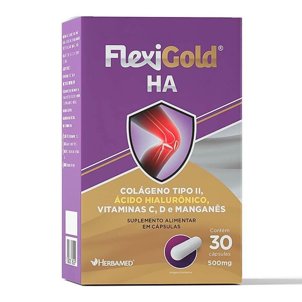 Flexigold HA - 30 Cápsulas - Herbamed