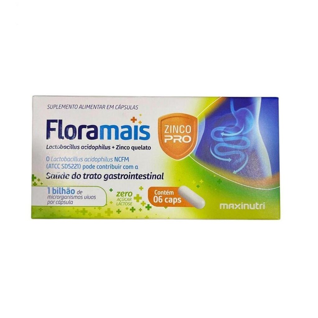 Floramais Zinco Pro (6 caps)