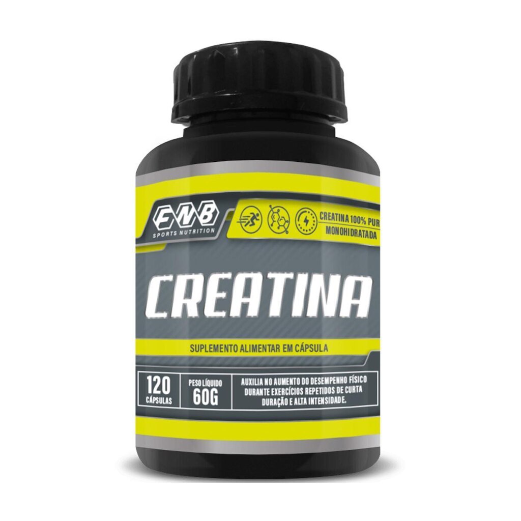 Fnb Creatina 100% Pura MonoHidratada 120 Capsulas 500mg