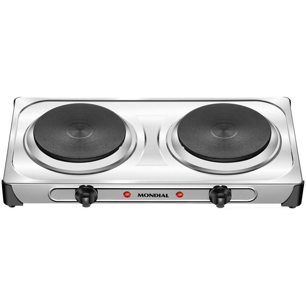 Fogareiro 2 Bocas Mondial Fast Cook Due 110V