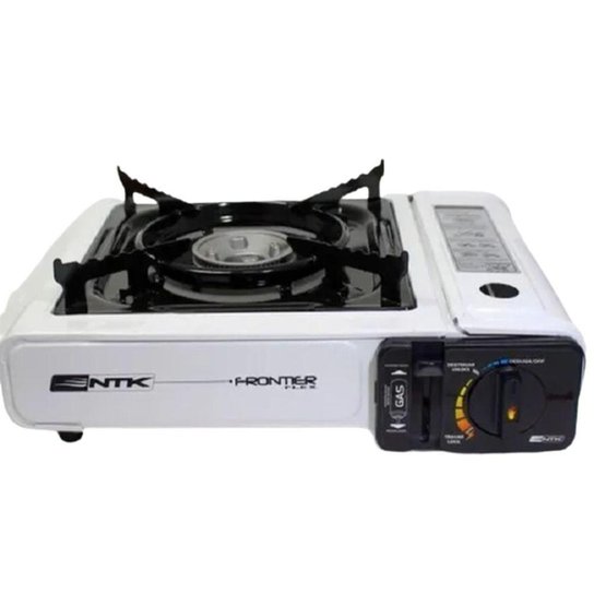 Fogareiro Frontier Flex Nautika Esmaltado Ignição Automática - Branco Menor preço em Fogareiro Frontier Flex Nautika Esmaltado Ignição Automática - Branco