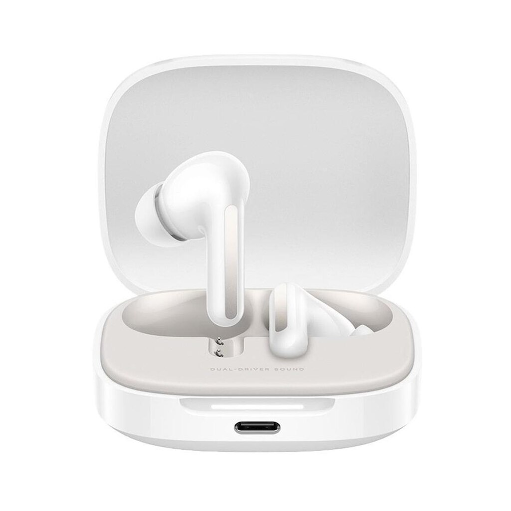 Fone Bluetooth Redmi Buds 6 Xiaomi Cancelamento de Ruído, Branco