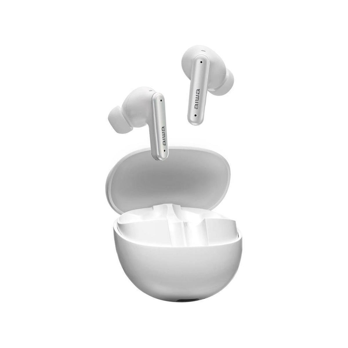 Fone de Ouvido Bluetooth Aiwa Eardbud AWS-EB-04-B com Microfone com Cancelamento de Ruído Menor preço em Fone de Ouvido Bluetooth Aiwa Eardbud AWS-EB-04-B com Microfone com Cancelamento de Ruído