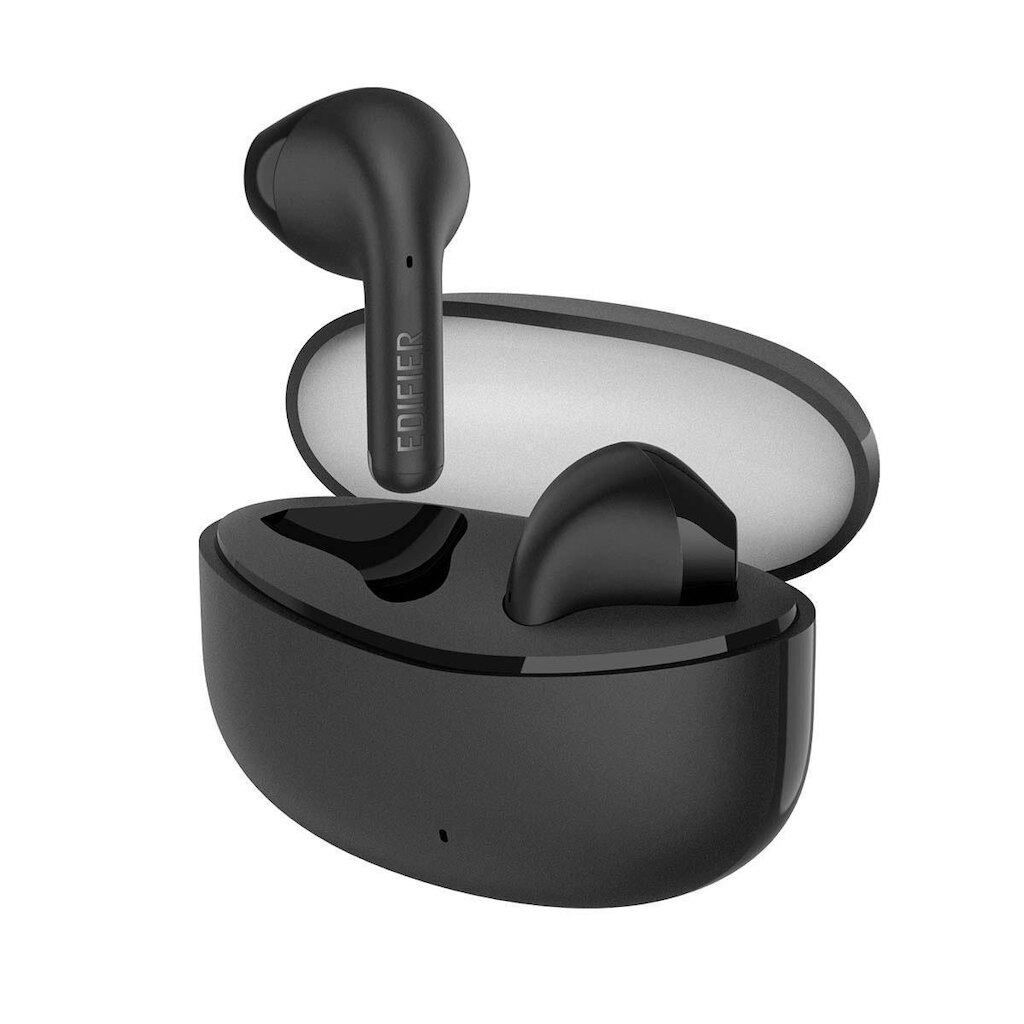 Fone de Ouvido Bluetooth Earbud Edifier TWS W110T - Bluetooth 5.1 - com Case Carregador - Preto