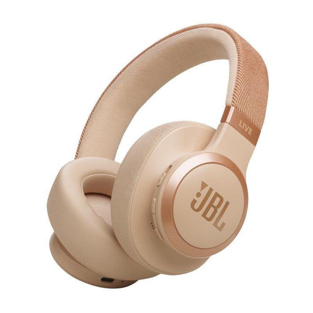 Fone de Ouvido Live 770nc Bege Jbl Jbllive770ncsat