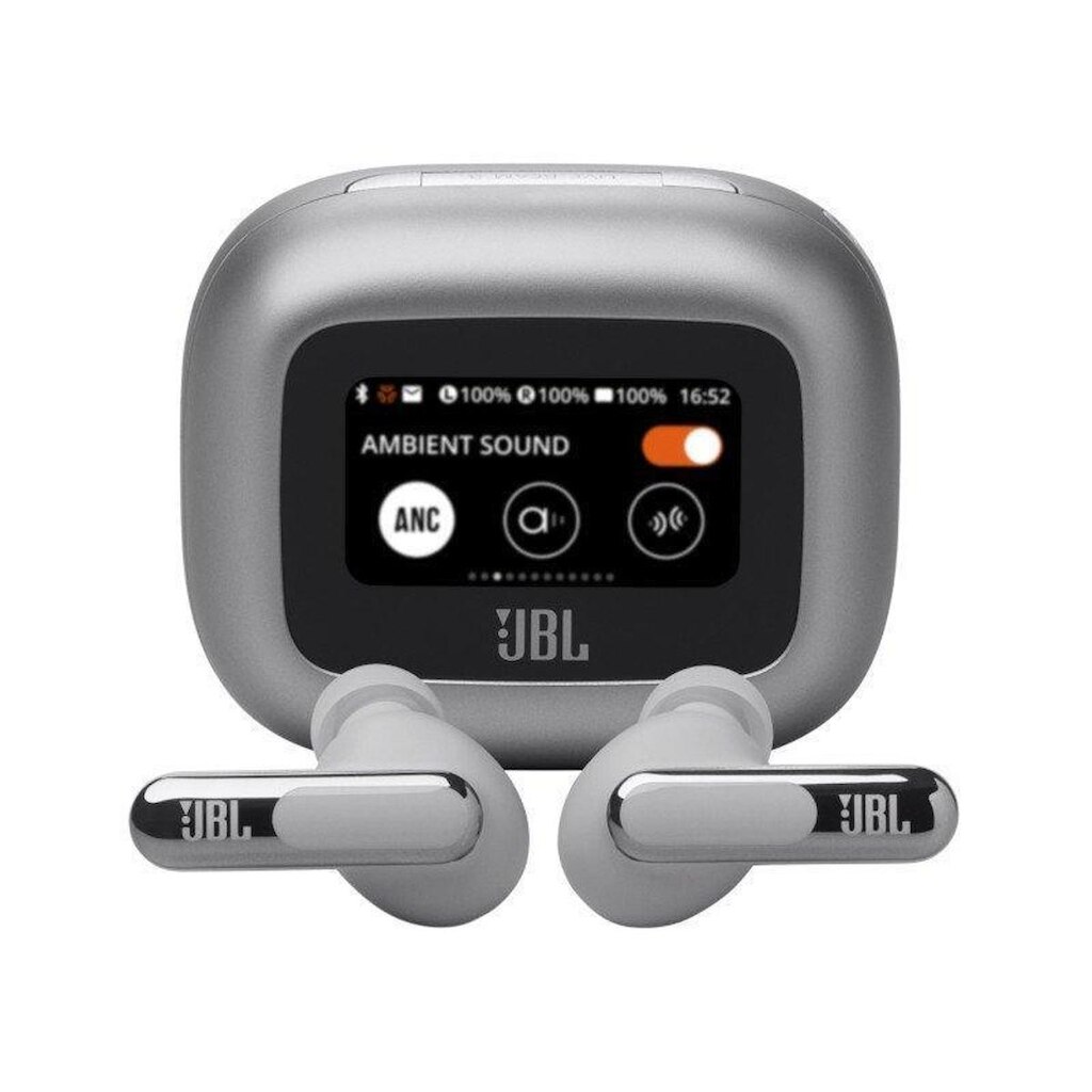 Fone de Ouvido Bluetooth JBL Live Beam 3 Prata