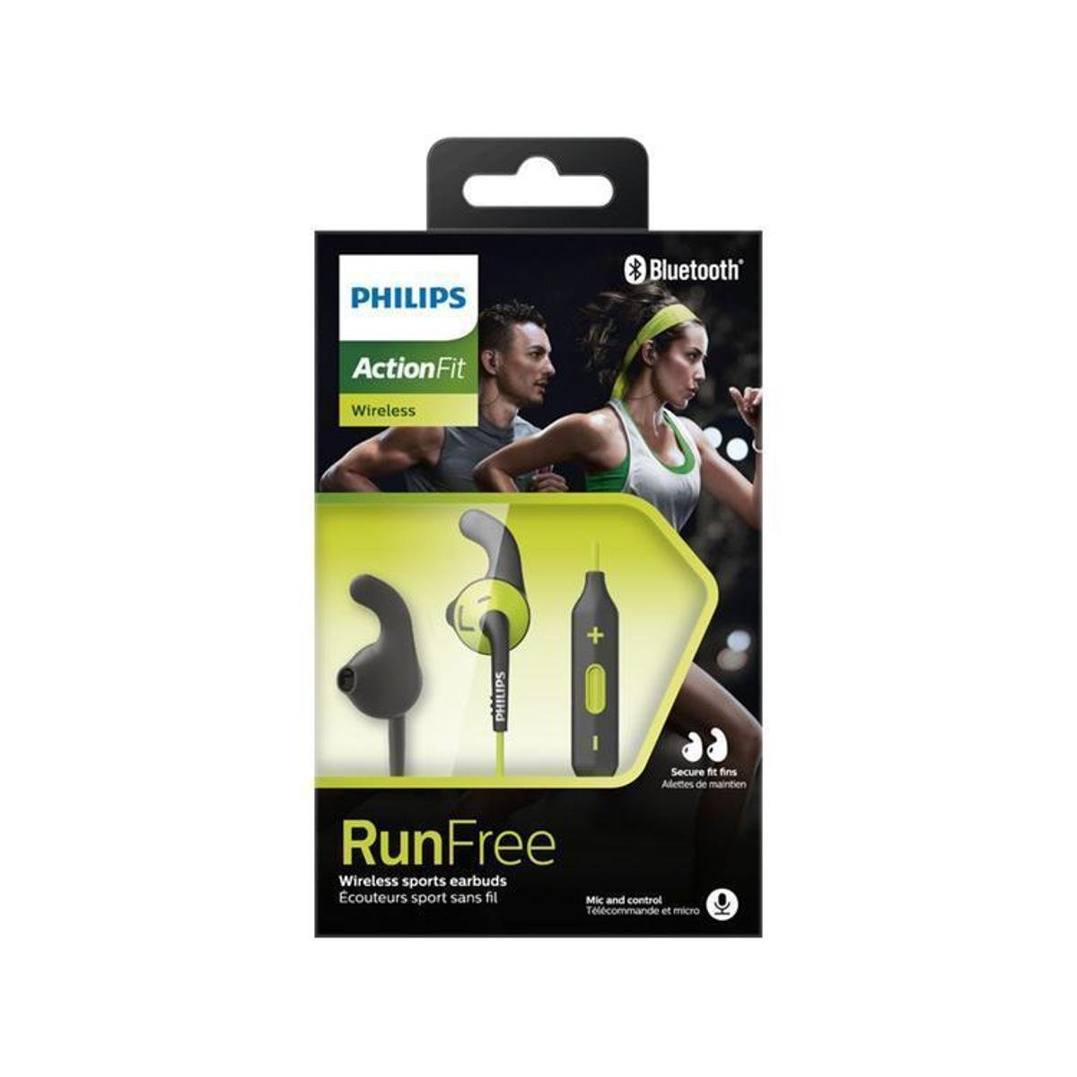 Fone de Ouvido Esportivo Action Fit com Alça para Pescoço Estéreo - TipTech