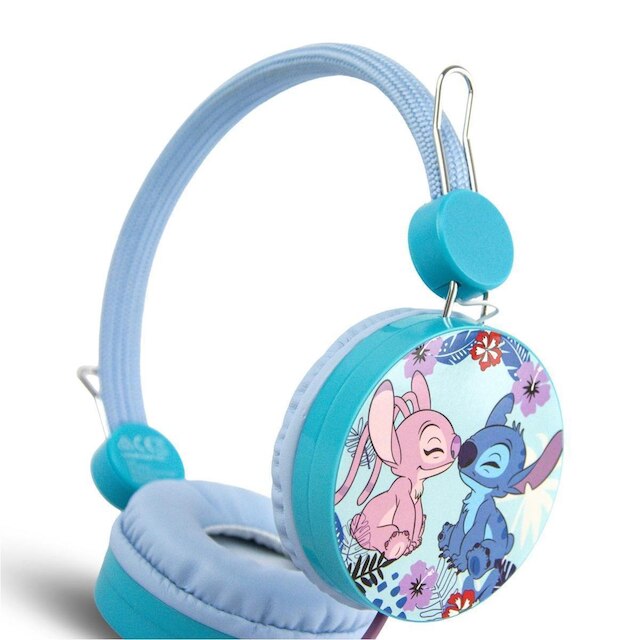 Fone de Ouvido Com Fio Infantil Disney Stitch P2 Ajustável