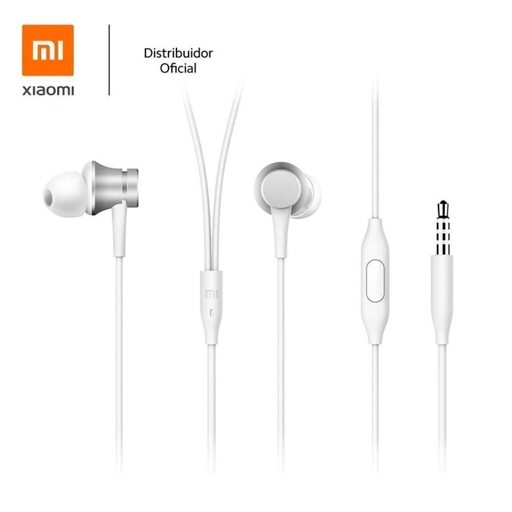 Fone De Ouvido Com Fio Mi In-Ear Headphones Basic Xiaomi